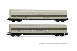 Arnold N RailAdventure Schiebewandwagen-Set Habfis, Ep. VI, 2-tlg. *werkseitig ausverkauft*