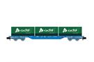 Arnold N RENFE Containerwagen, 3x20'-Container ADIF, Ep. VI
