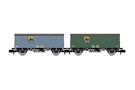 Arnold N RENFE gedecktes Güterwagen-Set J3, Nitrato de Chile, Ep. III, 2-tlg. *werkseitig ausverkauft*