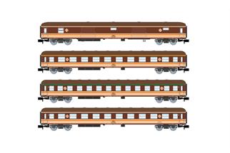 Arnold N RENFE Reisezugwagen-Set, Estrella, Ep. IV, 4-tlg.
