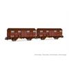Arnold N SNCF gedecktes Güterwagen-Set Kv Permaplex, Ep. III, 2-tlg. *werkseitig ausverkauft*