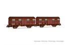 Arnold N SNCF gedecktes Güterwagen-Set Kv Permaplex, Ep. III, 2-tlg. *werkseitig ausverkauft*