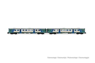 Arnold N (Sound) FS Dieseltriebwagen-Set ALn.668 Serie 1000, Ep. V-VI, 2-tlg. *werkseitig ausverkauft*
