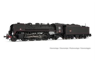 Arnold N (Sound) SNCF Dampflok 141.R.568, kohlegefeuert, schwarz/rot, Ep. III *werkseitig ausverkauft*