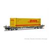 Arnold TT Ermewa Containerwagen Sffgmss IFA, 45'-Container DHL, Ep. VI