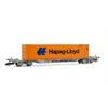 Arnold TT Touax Containertragwagen Sffgmss, Hapag-Lloyd, Ep. VI