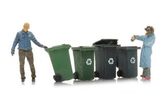 Artitec H0 4 Kompost- und Altpapiercontainer