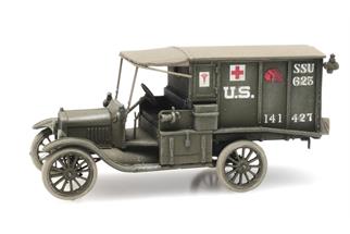 Artitec H0 Ford T Ambulance US Army