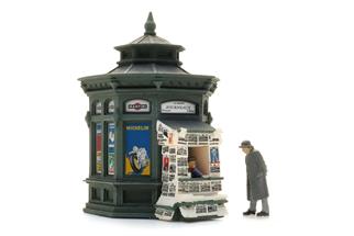 Artitec H0 Französischer Zeitungskiosk