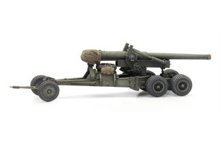 Artitec H0 M1 155 mm Gun, Long Tom, transport mode