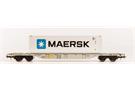 B-Models H0 AAE Containertragwagen Sgns, 40'-Kühlcontainer MAERSK, Ep. VI *werkseitig ausverkauft*