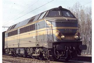 B-Models H0 (AC Digital) SNCB Diesellok 5191, Ep. IV