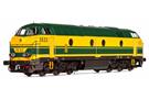 B-Models H0 (AC Digital) SNCB Diesellok 5533 ATB, grün/gelb