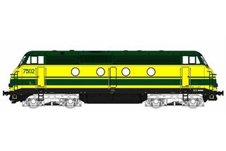 B-Models H0 (AC Sound) SNCB Diesellok 7502, Ep. IV