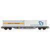 B-Models H0 CEMAT Containertragwagen Sgns, 2x 30'-Bulk Container Bertschi/Guido Bernardini