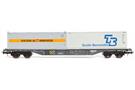 B-Models H0 CEMAT Containertragwagen Sgns, 2x 30'-Bulk Container Bertschi/Guido Bernardini