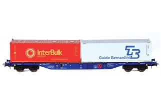 B-Models H0 ERR Containertragwagen Sgns, InterBulk/Guido Bernardini