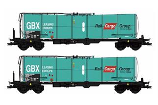 B-Models H0 GBX Leasing Europe Kesselwagen-Set, RailCargoGroup, 2-tlg.