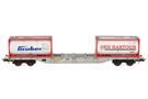 B-Models H0 Hupac Containertragwagen Sgns, Gruber/Den Hartogh *werkseitig ausverkauft*