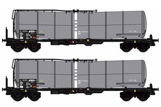 B-Models H0 LBA Kesselwagen-Set, Jet A-1, 2-tlg. *werkseitig ausverkauft*