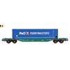 B-Models H0 Lineas Containertragwagen Sgns, 45'-Container P&O Ferrymasters