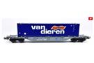 B-Models H0 SBB Cargo Containertragwagen Sgns, Van Dieren Maritime
