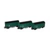 B-Models H0 SNCB Güterwagen-Set grün, 3-tlg. *komplett vorreserviert*