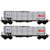 B-Models H0 SNCB Kesselwagen-Set, Millet/Esso, 2-tlg. *werkseitig ausverkauft*