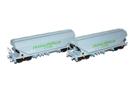 B-Models H0 SNCF Getreidesilowagenset A Transcéréales *komplett vorreserviert*