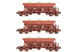 B-Models H0 SNCF Schüttgutwagen-Set Uas, Infra V, 3-tlg.