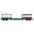 B-Models H0 TRWBE Containertragwagen Sgns, Solvay/Eurotainer