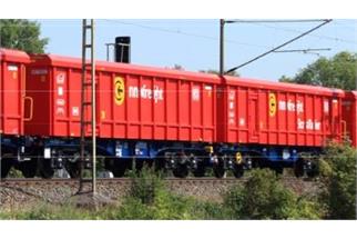 B-Models H0 VTG/DB AG Containertragwagen-Doppeleinheit, 2x40' ScrapTainer, Ep. VI, 2-tlg.