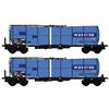 B-Models H0 Wascosa Kesselwagen-Set, 2-tlg. *werkseitig ausverkauft*