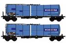 B-Models H0 Wascosa Kesselwagen-Set, 2-tlg. *werkseitig ausverkauft*