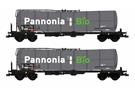 B-Models H0 Wascosa Kesselwagen-Set, Pannonia Bio, 2-tlg.
