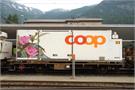 Bemo 0m RhB Containertragwagen Lb-v 7861, Coop-Container Lieschen