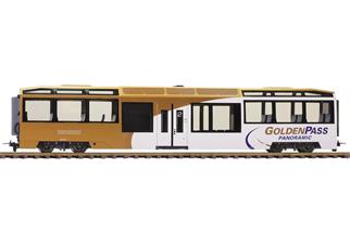 Bemo H0 (AC) MOB Niederflur-Panoramawagen Bs 233, GoldenPass Panoramic *werkseitig ausverkauft*