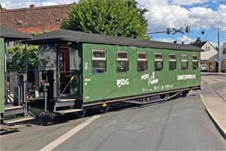 Bemo H0e SDG Personenwagen 970-515, Lössnitzgrundbahn - Spielewagen