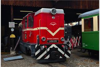 Bemo H0e Stainzer Lokalbahn Diesellok L45H-070, rot