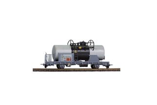 Bemo H0m MGB Kesselwagen Uhk 2871, silber verwittert