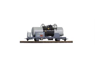 Bemo H0m MGB Kesselwagen Uhk 2871, silber verwittert