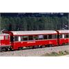 Bemo H0m RhB Einheitswagen IV BD 2475, kurz Bernina Express BEX