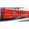 Bemo H0m RhB Packwagen DZ 4232 rot