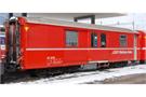 Bemo H0m RhB Packwagen DZ 4232 rot