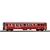 Bemo H0m RhB Personenwagen EW I B 2363, rot