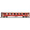 Bemo H0m RhB Personenwagen EW II A 1264, rot