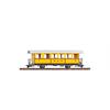 Bemo H0m Velay Express Zweiachs-Personenwagen BC 105, gelb