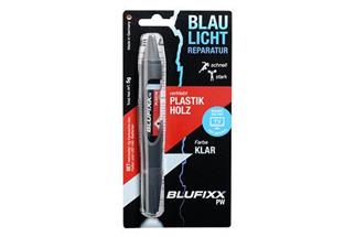 Blufixx-Stift PW mit Kartusche klar für Plastik und Holz