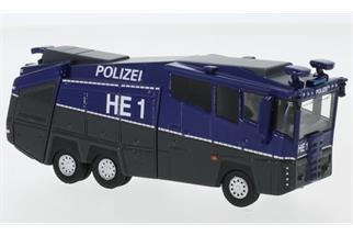 BoS-Models H0 Rosenbauer Wasserwerfer 10000, Polizei Hessen, 2009 *komplett vorreserviert*