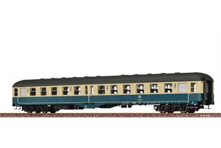 Brawa H0 (AC) DB Personenwagen Byl 421, 2. Klasse, ozeanblau/beige, Ep. IV